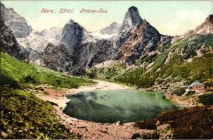 Tátra, Zöld tó, Cattarino S. kiadása / lake