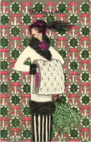 Boldog Új Évet! / New Year, B.K.W.I. 3090-1. s: Mela Koehler (EK)