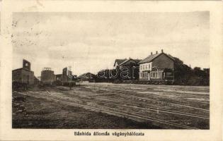 Bánhida, vasútállomás vágányhálózata, Nobel Adolf kiadása