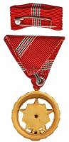 1964. "Kiváló Szolgálatért Érdemrend" aranyozott, zománcozott Br kitüntetés mellszalagon, ...