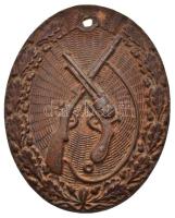 ~1920. Br lövész jelvény (49x39,5mm) T:2