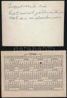 1946 Magyar hadifoglyok dieppe-i hadifogolytáborban (Franciaország), fotó, hátulján feliratozva + az...