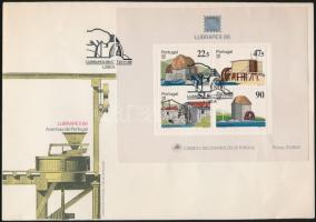 LUBRAPEX Stamp Exhibition block FDC LUBRAPEX bélyegkiállítás blokk FDC