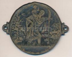 Németország DN "Szent Kristóf" Br jelvény (61x77mm) T:2-
Germany ND "St. Christopher...