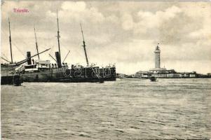 Trieste, ships, Divald Károly