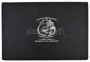 Éremtartó tálca "Republic of Liberia-Moments of freedom" érmék tárolására 24db férőhellyel
