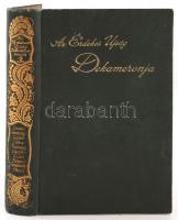 Az Érdekes Újság dekameronja. Száz magyar író száz legjobb novellája. Szerk.: Kabos Ede. 3. köt. Bp., é. n., Légrády Testvérek. Berkes Imre, Gárdonyi Géza, Gellért Oszkár, Jókai Mór, Kemény Simon, Laczkó Géza, Oláh Gábor, Révész Béla, Tersánszky J. Jenő, Thury Zoltán írásaival. Aranyozott gerincű, kicsit laza, enyhén kopott vászonkötésben, az hátsó impresszumoldal hiányzik, egyébként jó állapotban.
