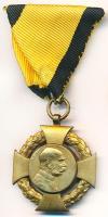 1908. Katonai Jubileumi Kereszt aranyozott Br kitüntetés nem eredeti mellszalagon T:2 Hungary 1908. Military Jubilee Cross gold plated decoration without ribbon C:XF