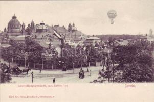 Dresden Ausstellung mit Luftballon