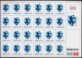 Az én bélyegem öntapadós teljes ívsor, My stamp self-adhesive complete sheet set