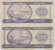 1990. 500Ft (2x) T:III,III-