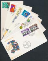 1971-1974 6 FDCs 1971-1974 6 klf FDC