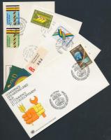 1976-1979 19 klf FDC, 1976-1979 19 FDCs
