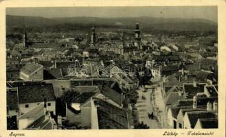 Sopron, utca (ázott / wet damage)