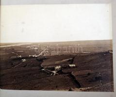 1879 Panorámafotó a régi Budapestről a budai oldalról fényképezve, érdekessége, hogy még nem látható...