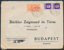 1942 Cenzúrás expressz levél Budapestre