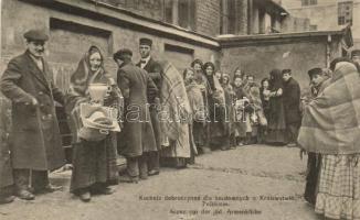 Kuchnia dobroczynna dla bezdomnych w Królestwie Polskiem / kitchen for the homeless charity in the Polish kingdom, Judaica