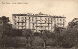Sanremo, Grand Hotel des Anglais