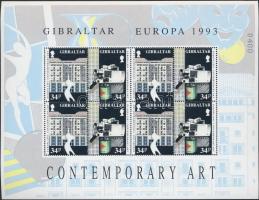 Europa CEPT: Kortárs művészet kisívsor, Europa CEPT: contemporary art mini sheet set