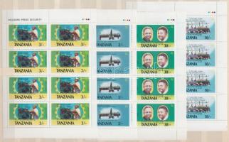 10 éves a forradalom kisívsor 10th anniversary of Revolution mini sheet set