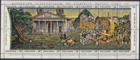 1980 Nemzetközi bélyegkiállítás blokk Mi 27