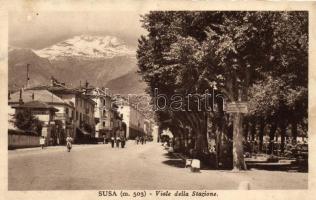 Susa, Viale della Stazione / railway station street