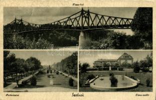 Szolnok, Tisza híd, park, Tisza szálló (EK)