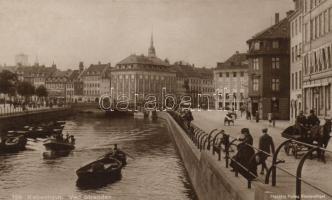 Copenhagen, Kobenhavn; Ved Stranden / boats