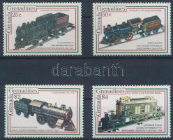 4 Model Train stamp, 4 db Modellvasút bélyeg