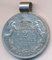 1912KB 2K Ag "Ferenc József" hegesztett füllel T:2,2- ph.