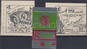 3 klf parafilatéliai kiadvány