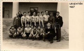 1937 Sportoló leventék, győztes csapat, photo