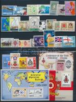 Ships, coat of arms motive 1969-1992 5 sets + 4 blocks + 34 individual values, Hajók; címerek motívum 1969-1992 34 klf önálló érték + 4 klf blokk + 5 klf sor 3 db stecklapon