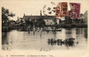 Chateauroux, La Cattiche et le Moulin / mill (small tear)