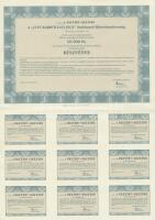 Budapest 1996. "A City Kárpótlási Jegy Befektető Részvénytársaság" 10db egyenként 1000Ft é...