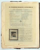 cca 1914-1918 Az Érdekes Újság háborús albuma IX. füzete, 10 db érdekes harctéri fotóval a 12-ből, foltosak, széleiken gyűrődésekkel, megviselt állapotú mappában, az elülső borító leválik
