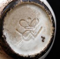 Hummel szívecskés kupicás készlet, sérült (kupicák), jelzett, festett mázas kerámia, 24×18 cm(tál), ...