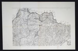 Müller Ignác: A Magyar Királyság legújabb földrajzi térképe. Hasonmás kiadás az eredeti részmetszetr...