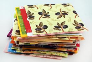 70 db-os szalvétagyűjtemény, jó állapotban