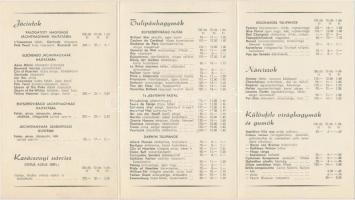 cca 1948 Mauthner Moszk Monori Minőségi mag, Magkereskedelmi Nemzeti Vállalat reklám plakátja (24x17...