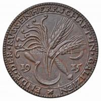 Német Birodalom 1915. "August von Mackensen / Az orosz uralom vége Galíciában" öntött Fe é...