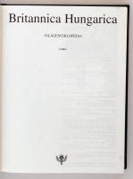 Britannica Hungarica Nagylexikon 1-20. kötet. Bp., KOssuth kiadó. Díszkiadás egész műbőr kötésben, a...