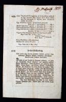 1811 a Helytartótanács latin nyelvű leirata Paks mellett található gazdátlan fakötegek tárgyában, ma...