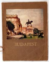 Budapest: Képes turisztikai kiadvány 15 egészoldalas képes táblákkal. 26x40 cm