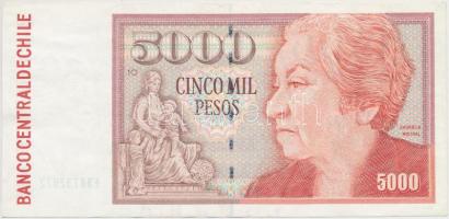 Chile 2003. 5000P T:III szép papír Chile 2003. 5000 Pesos C:F fine paper