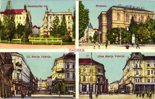 Zagreb, utca, múzeum / street, museum