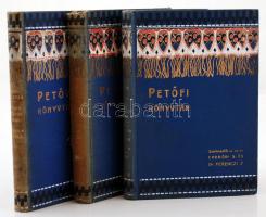 Petőfi könyvtár. 3 kötet a sorozatból Szerk.: Endrődi Sándor és Ferenczi Zoltán. Mühlbeck Károly és Jankó János rajzaival. Budapest, 1908-1911, Kunossy, Szilágyi és Tsa. Kiadó.
