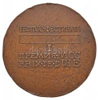 1949. "Diákok Nemzetközi Egyesülete / Fesztivál" Br érem (60,5mm) T:2- fny.
1949. "In...