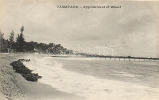 Toamasina, Tamatave; Appontement et Wharf / port