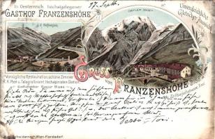 1898 Franzenshöhe Hotel Litho
